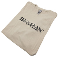 HUSTLIN' cuz I like to buy expensive sh*t - Dryblend T-Shirt Sand
