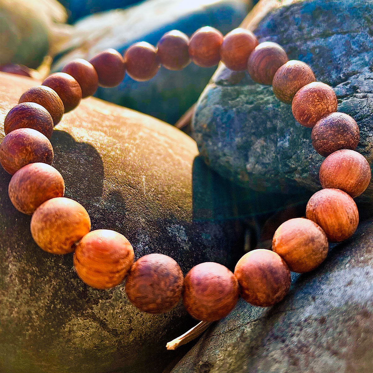 Fragrant Sacred Sandalwood ʻIliahi Bead Bracelets