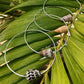 Rat Cone Shell Handmade Gold Bangle