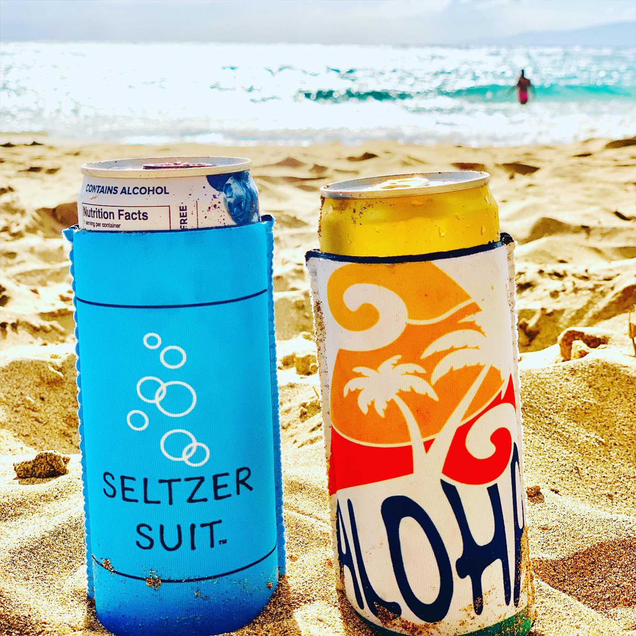 Shaka Seltzer Suit 12 oz Drink Sleeve