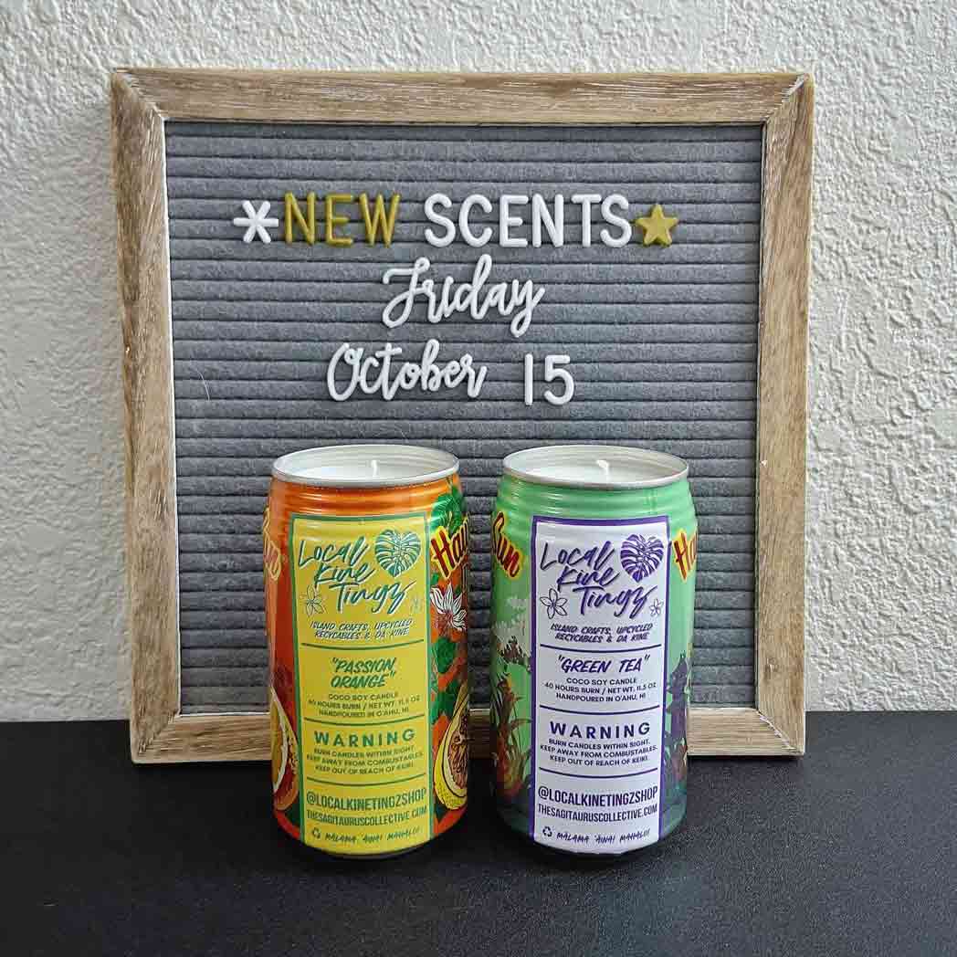 Juice Can Pīkake Scent Coconut Soy Candle