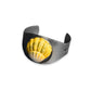 Sunrise Shell Cuff Adjustable Metal Bangle