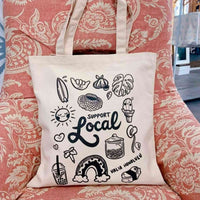 Support Local Canvas Tote