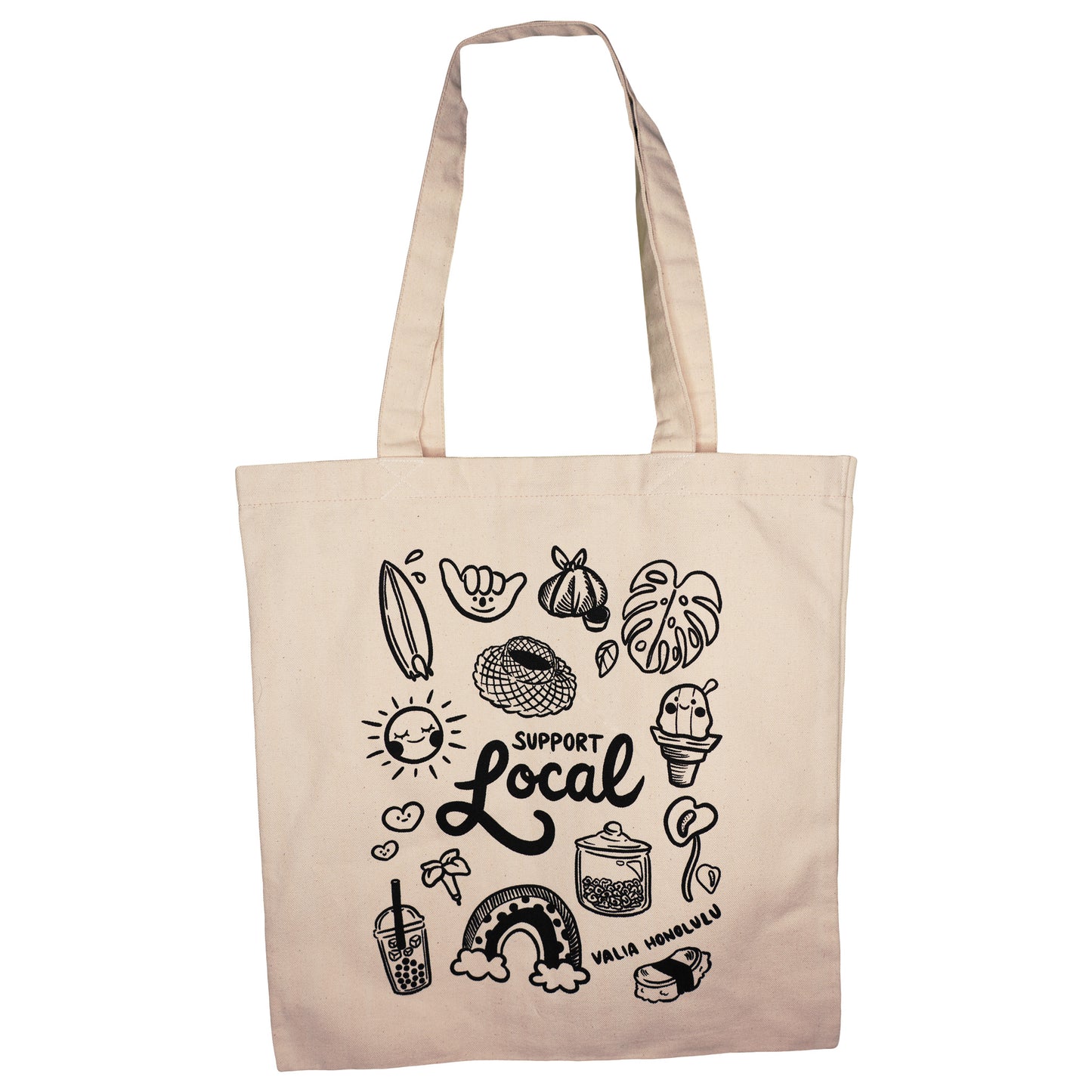 Support Local Canvas Tote