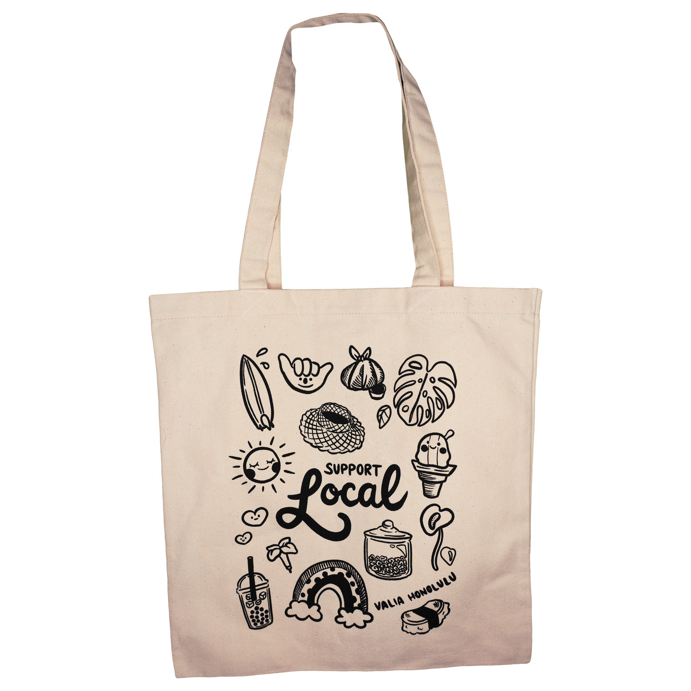Support Local Canvas Tote – Hawaiiverse