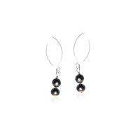 Double Tahitian Pearl Earrings