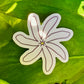 Tiaré Tahitian Gardenia 2" Vinyl Sticker